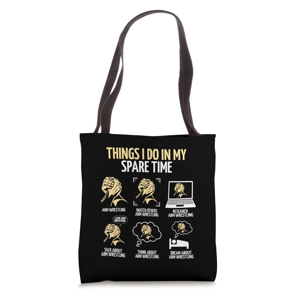 Arm Wrestling Wrestlers Armwrestling Sport Funny Wrestler Tote Bag V >:)